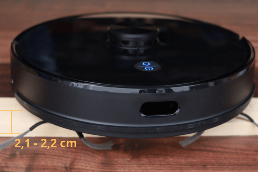 Proscenic M7 Pro преодолевает высокий дверной порог